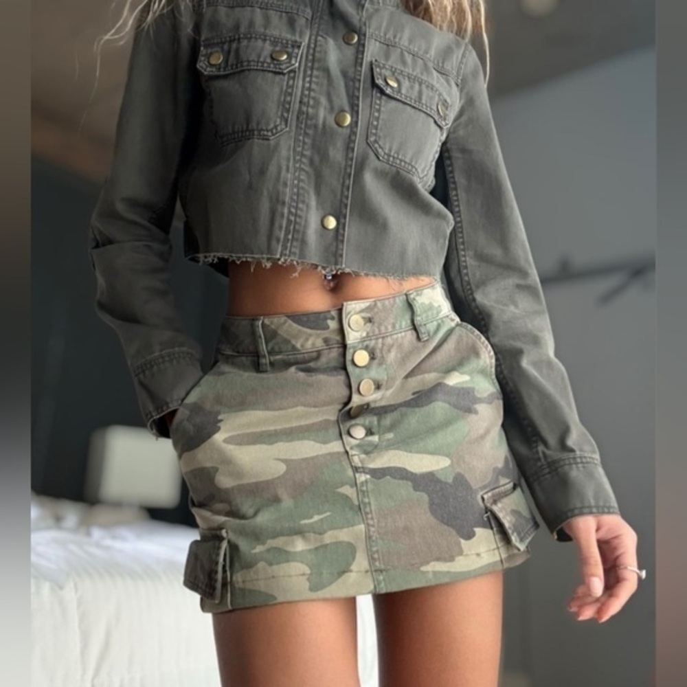 b.a.d x forever 21 reworked mini skirt